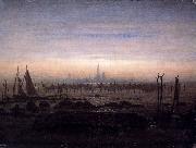 Greifswald w swietle ksiezyca